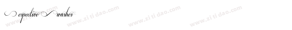 Respective_Swashes字体转换