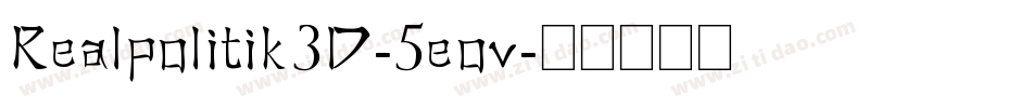 Realpolitik3D-5eov字体转换