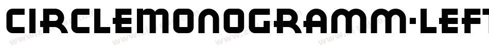 CircleMonogramm-Left字体转换