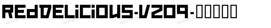 RedDelicious-vzo9字体转换