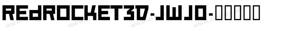 RedRocket3D-jwJ0字体转换