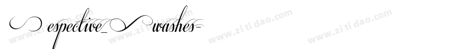 Respective_Swashes字体转换