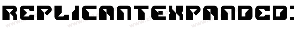 ReplicantExpandedItalic-MVYYv字体转换