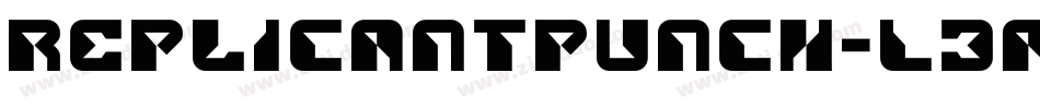 ReplicantPunch-L3aa4字体转换