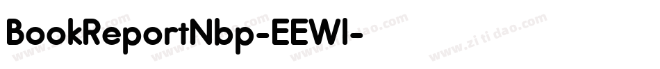 BookReportNbp-EEWl字体转换