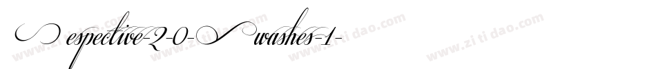 Respective-2-0-Swashes-1字体转换