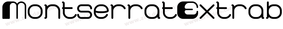 MontserratExtrabold-VGO60字体转换