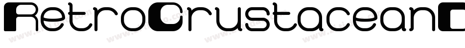 RetroCrustaceanDisplay-xpmR字体转换