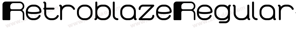 RetroblazeRegular-g7JP字体转换