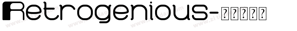 Retrogenious字体转换