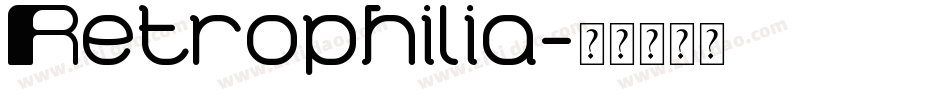 Retrophilia字体转换