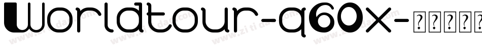 Worldtour-q60x字体转换