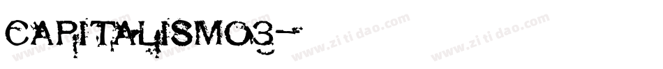 Capitalismo3字体转换