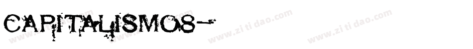 Capitalismo8字体转换
