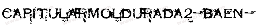 CapitularMoldurada2-Baen字体转换