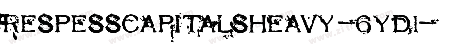 RespessCapitalsHeavy-6yD1字体转换