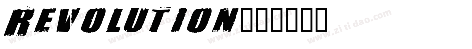Revolution字体转换