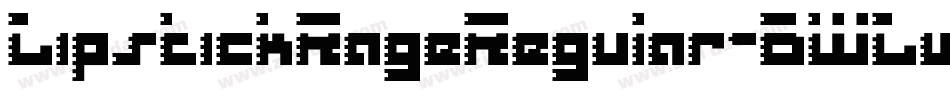 LipstickRageRegular-BWLwx字体转换