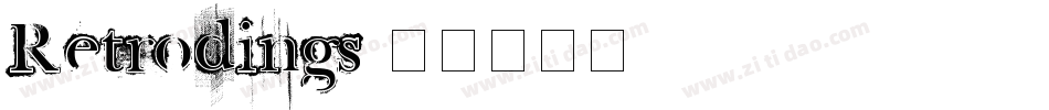 Retrodings字体转换