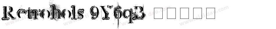Retrohols-9Y6qB字体转换