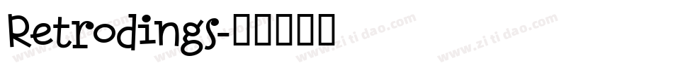 Retrodings字体转换