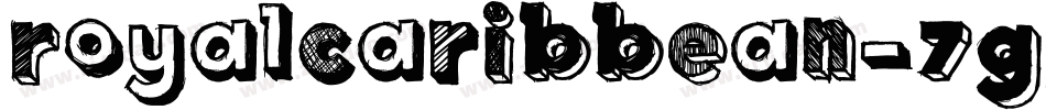 RoyalCaribbean-7Gz4字体转换