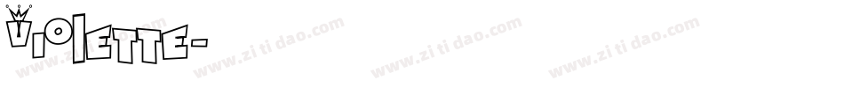 Violette字体转换