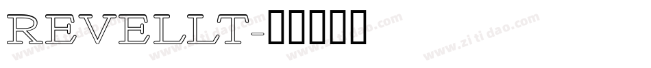 REVELLT字体转换