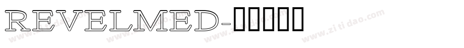 REVELMED字体转换