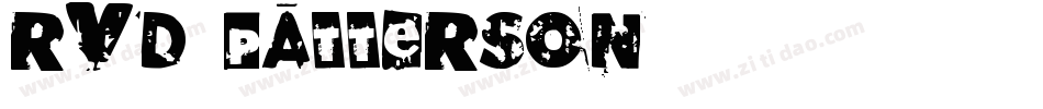 RvD-PATTERSON字体转换