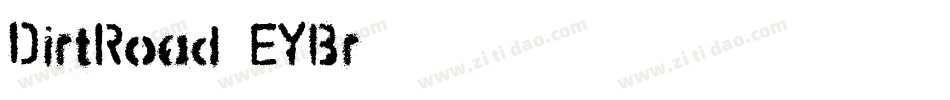 DirtRoad-EYBr字体转换
