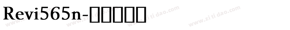 Revi565n字体转换