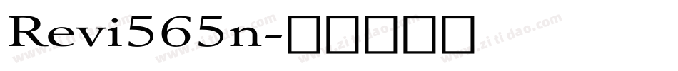 Revi565n字体转换