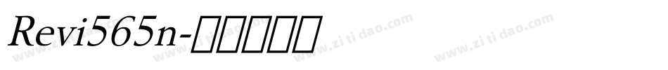 Revi565n字体转换