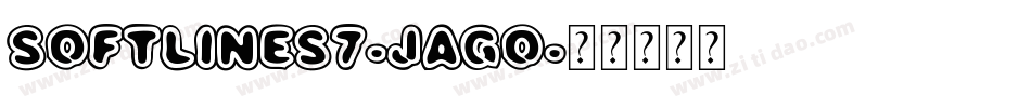 SoftLines7-jAgO字体转换