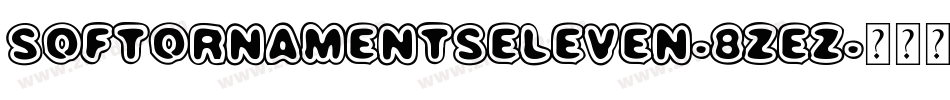 Softornamentseleven-8zeZ字体转换