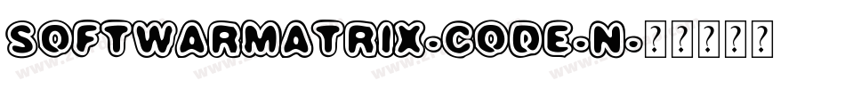 softwarmatrix-code-n字体转换