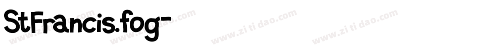StFrancis.fog字体转换