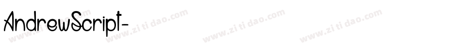 AndrewScript字体转换
