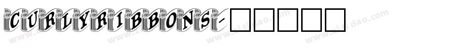 CurlyRibbons字体转换