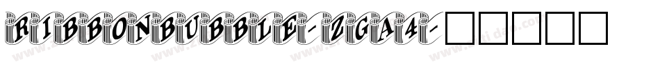 Ribbonbubble-zGa4字体转换