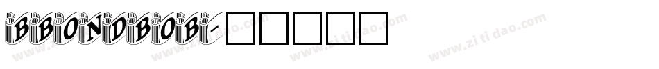 bbondbob字体转换