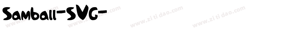 Samball-SVG字体转换