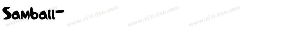 Samball字体转换