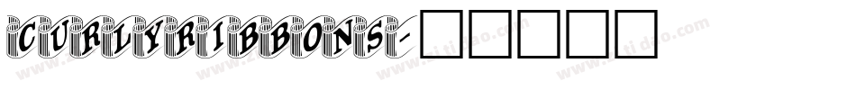 CurlyRibbons字体转换