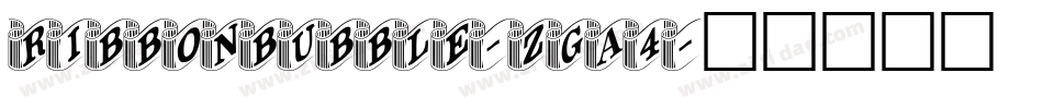 Ribbonbubble-zGa4字体转换