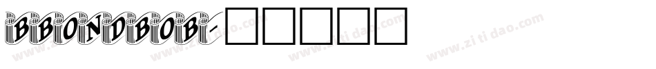bbondbob字体转换