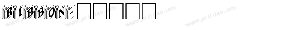 ribbon字体转换