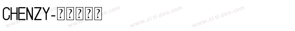 CHENZY字体转换