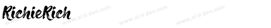 RichieRich字体转换